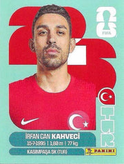 Panini FIFA World Cup 2026 Sticker TUR 15 İrfan Can Kahveci International Edition