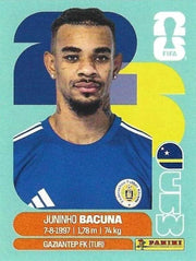 Panini FIFA World Cup 2026 Sticker CUW 11 Juninho Bacuna International Edition