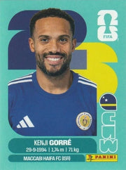 Panini FIFA World Cup 2026 Sticker CUW 15 Kenji Gorre International Edition