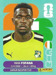 Panini FIFA World Cup 2026 Sticker CIV 2 Yahia Fofana International Edition