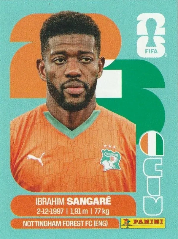 Panini FIFA World Cup 2026 Sticker CIV 12 Ibrahim Sangare International Edition
