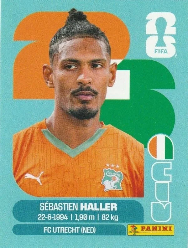 Panini FIFA World Cup 2026 Sticker CIV 16 Sébastien Haller International Edition