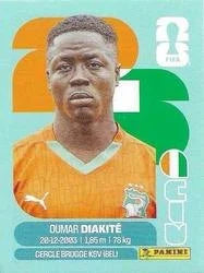 Panini FIFA World Cup 2026 Sticker CIV 20 Oumar Diakite International Edition