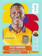 Panini FIFA World Cup 2026 Sticker ECU 9 Moises Caicedo International Edition