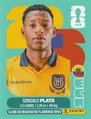 Panini FIFA World Cup 2026 Sticker ECU 16 Gonzalo Plata International Edition