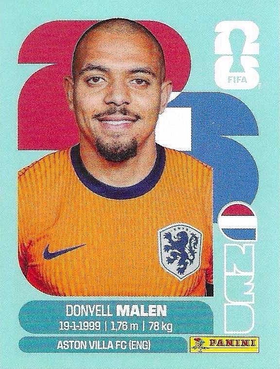 Panini FIFA World Cup 2026 Sticker NED 18 Donyell Malen International Edition