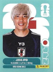 Panini FIFA World Cup 2026 Sticker JPN 18 Junya Ito International Edition