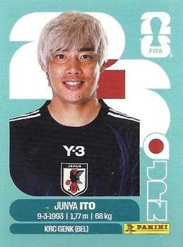 Panini FIFA World Cup 2026 Sticker JPN 18 Junya Ito International Edition