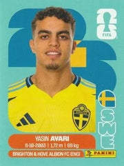 Panini FIFA World Cup 2026 Sticker SWE 11 Yasin Ayari International Edition