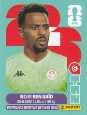 Panini FIFA World Cup 2026 Sticker TUN 2 Bechir Ben Said International Edition