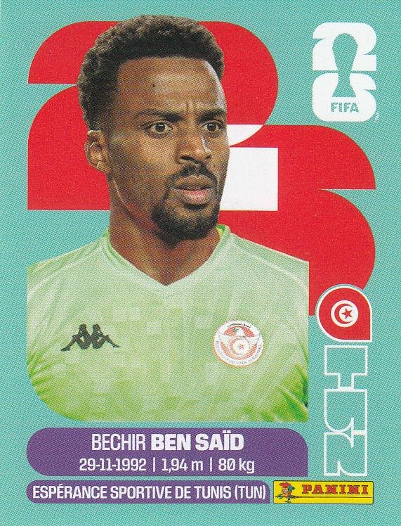 Panini FIFA World Cup 2026 Sticker TUN 2 Bechir Ben Said International Edition
