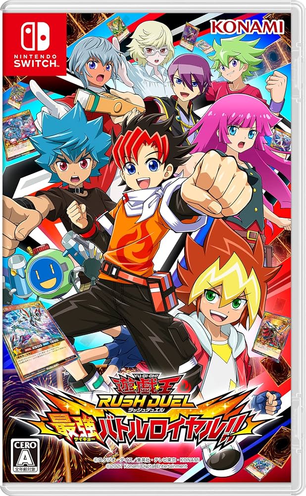 yugioh rush duel switch japanese cards Included
