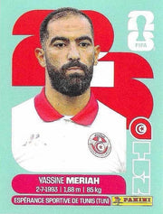 Panini FIFA World Cup 2026 Sticker TUN 6 Yassine Meriah International Edition