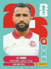 Panini FIFA World Cup 2026 Sticker TUN 7 Ali Abdi International Edition