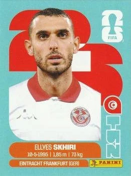 Panini FIFA World Cup 2026 Sticker TUN 9 Ellyes Skhiri International Edition
