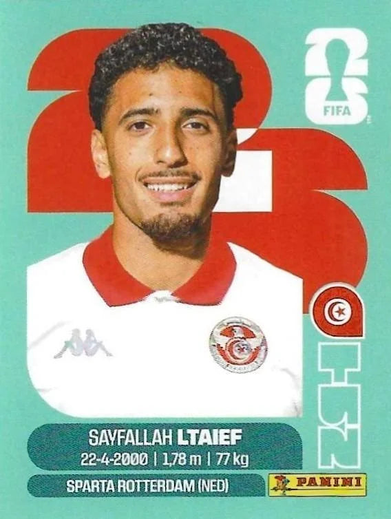 Panini FIFA World Cup 2026 Sticker TUN 19 Sayfallah Ltaief International Edition