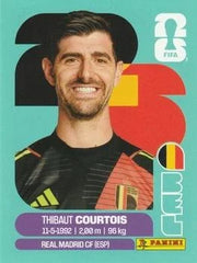 Panini FIFA World Cup 2026 Sticker BEL 2 Thibaut Courtois International Edition