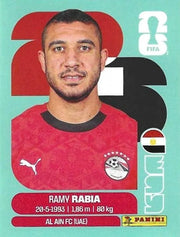 Panini FIFA World Cup 2026 Sticker EGY 7 Ramy Rabia International Edition