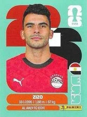 Panini FIFA World Cup 2026 Sticker EGY 11 Zizo International Edition