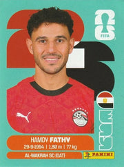 Panini FIFA World Cup 2026 Sticker EGY 12 Hamdy Fathy International Edition