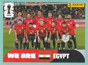 Panini FIFA World Cup 2026 Sticker EGY 13 We Are Egypt Team Photo International Edition