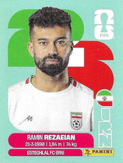 Panini FIFA World Cup 2026 Sticker IRN 7 Ramin Rezaeian International Edition