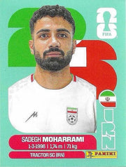 Panini FIFA World Cup 2026 Sticker IRN 9 Sadegh Moharrami International Edition
