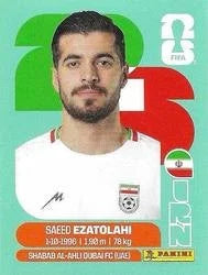 Panini FIFA World Cup 2026 Sticker IRN 11 Saeed Ezatolahi International Edition