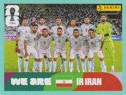 Panini FIFA World Cup 2026 Sticker IRN 13 We Are IR Iran Team Photo International Edition