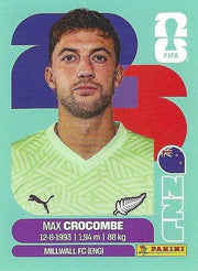 Panini FIFA World Cup 2026 Sticker NZL 2 Max Crocombe Payne International Edition
