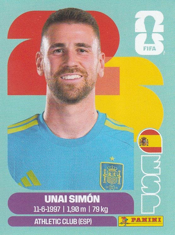 Panini FIFA World Cup 2026 Sticker ESP 2 Unai Simon International Edition