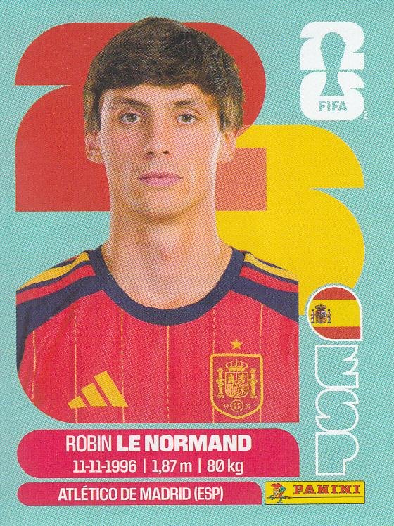 Panini FIFA World Cup 2026 Sticker ESP 3 Robin Le Normand International Edition