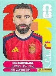 Panini FIFA World Cup 2026 Sticker ESP 7 Dani Carvajal International Edition