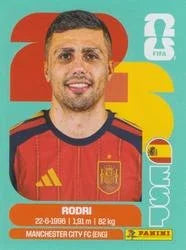 Panini FIFA World Cup 2026 Sticker ESP 10 Rodri International Edition