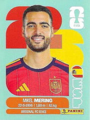 Panini FIFA World Cup 2026 Sticker ESP 14 Mikel Merino International Edition