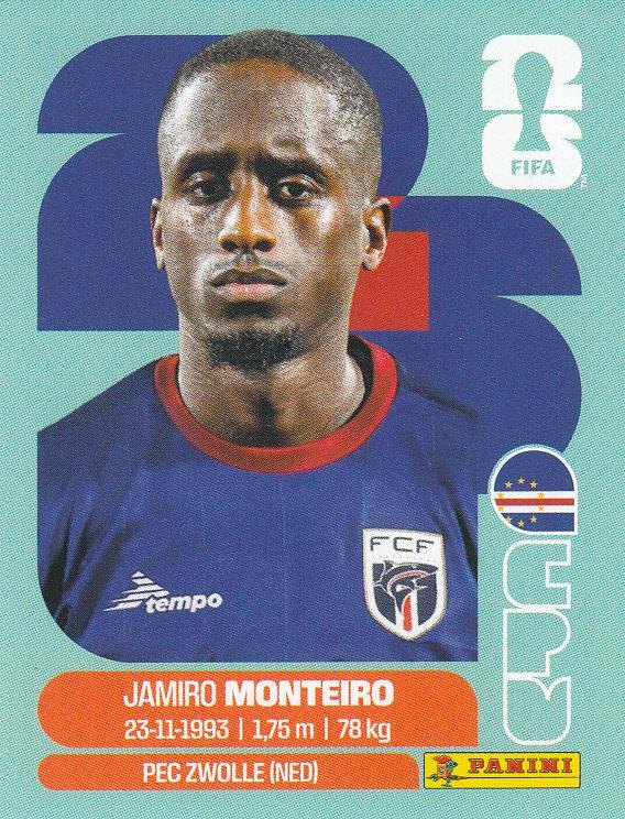 Panini FIFA World Cup 2026 Sticker CPV 12 Jamiro Monteiro International Edition