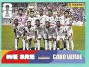 Panini FIFA World Cup 2026 Sticker CPV 13 We Are Cabo Verde Team Photo International Edition