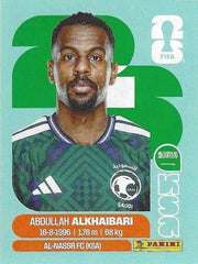 Panini FIFA World Cup 2026 Sticker KSA 11 Abdullah Alkhaibari International Edition
