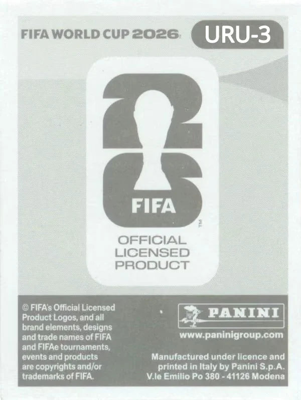 Panini FIFA World Cup 2026 Sticker URU 3 Santiago Mele International Edition