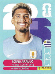 Panini FIFA World Cup 2026 Sticker URU 4 Ronald Araujo International Edition