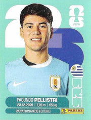 Panini FIFA World Cup 2026 Sticker URU 20 Facundo Pellistri International Edition