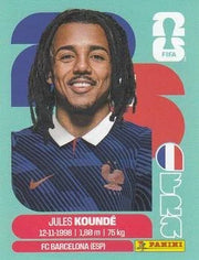 Panini FIFA World Cup 2026 Sticker FRA 5 Jules Kounde International Edition