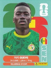 Panini FIFA World Cup 2026 Sticker SEN 11 Pape Gueye International Edition