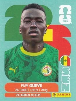Panini FIFA World Cup 2026 Sticker SEN 11 Pape Gueye International Edition
