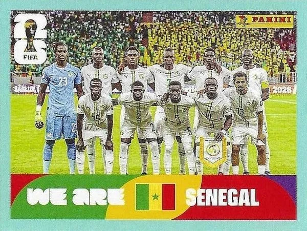 Panini FIFA World Cup 2026 Sticker SEN 13 We Are Senegal Team Photo International Edition