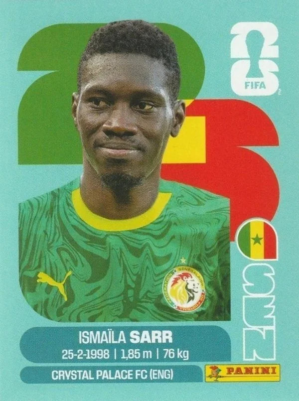 Panini FIFA World Cup 2026 Sticker SEN 16 Ismaïla Sarr International Edition