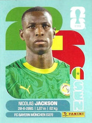 Panini FIFA World Cup 2026 Sticker SEN 19 Nicolas Jackson International Edition