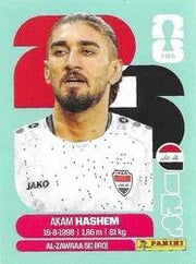 Panini FIFA World Cup 2026 Sticker IRQ 5 Akam Hashem International Edition