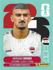 Panini FIFA World Cup 2026 Sticker IRQ 6 Merchas Doski International Edition
