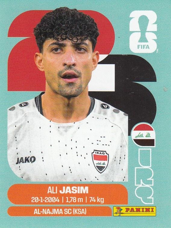 Panini FIFA World Cup 2026 Sticker IRQ 12 Ali Jasim International Edition